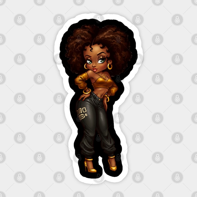 Urban Woman Sticker by UrbanLifeApparel